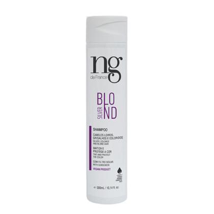 Imagem de Ng De France Shampoo Matizador Desamarelador Silver Blond 300ml + Cond. Silver Blond 300ml Loiros Grisalhos