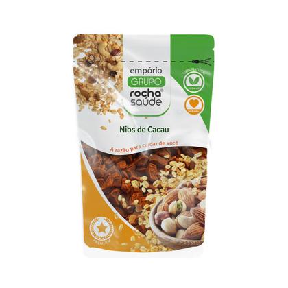 Imagem de Nibs de Cacau 100g  Crocância Intensa e Sabor Autêntico do Cacau Puro