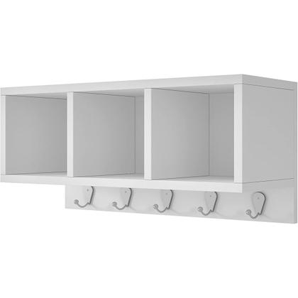 Imagem de Nicho 100% MDF com Ganchos - Claudia (Porta Tempero e utensílios de cozinha)