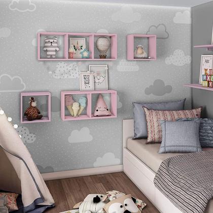 Imagem de Nicho 1,5 28x28x20cm (Kids) - Prat-K Rosa Quartz