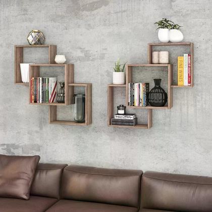 Imagem de Nicho Composto Decorativo - Rústico