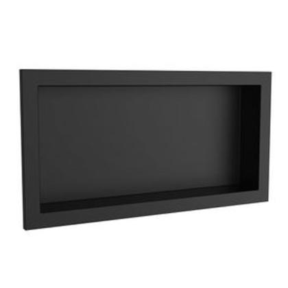 Imagem de Nicho embutir 30x60 preto vulcano matte
