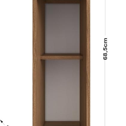 Imagem de Nicho Inferior 68,5cm x 54cm x 20cm Athena Marrom