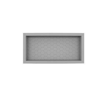 Imagem de Nicho Max em Plástico Injetado 3D 60x27 Cozimax - Cinza