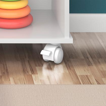 Imagem de Nicho Organizador c/ 6 Gavetas com Rodízio Roterdã Q01 - Doce Sonho Móveis