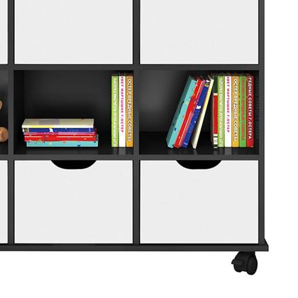 Imagem de Nicho Organizador c/ 6 Gavetas com Rodízio Roterdã Q01 - Doce Sonho Móveis