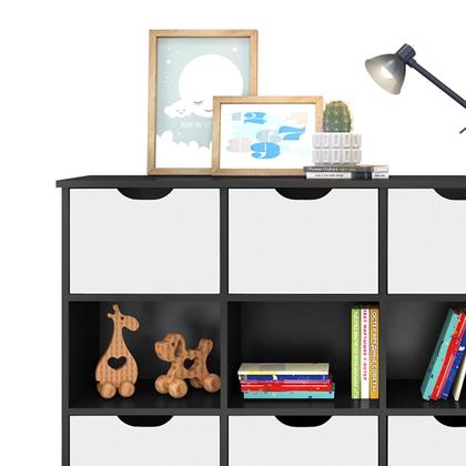 Imagem de Nicho Organizador c/ 6 Gavetas com Rodízio Roterdã Q01 - Doce Sonho Móveis