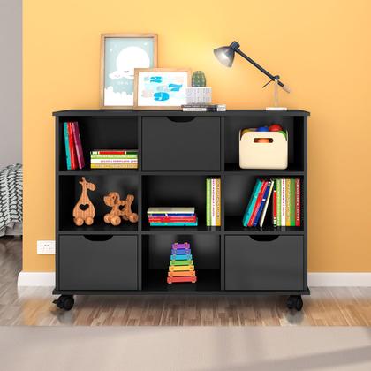 Imagem de Nicho Organizador c/ 6 Gavetas com Rodízio Roterdã Q01 - Doce Sonho Móveis