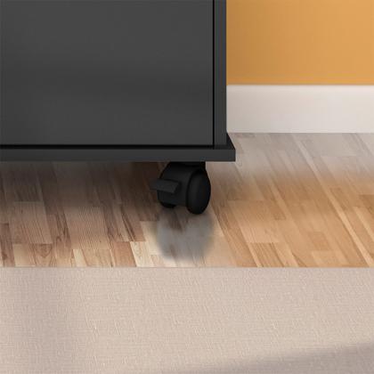 Imagem de Nicho Organizador c/ 6 Gavetas com Rodízio Roterdã Q01 - Doce Sonho Móveis