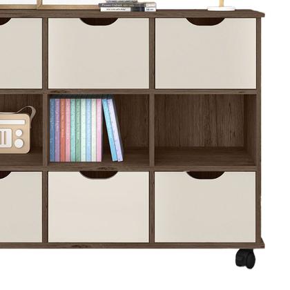 Imagem de Nicho Organizador c/ 6 Gavetas com Rodízio Roterdã Q01 - Doce Sonho Móveis