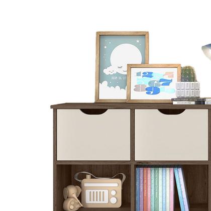 Imagem de Nicho Organizador c/ 6 Gavetas com Rodízio Roterdã Q01 - Doce Sonho Móveis