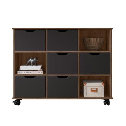 Imagem de Nicho Organizador c/ 6 Gavetas com Rodízio Roterdã Q01 - Doce Sonho Móveis