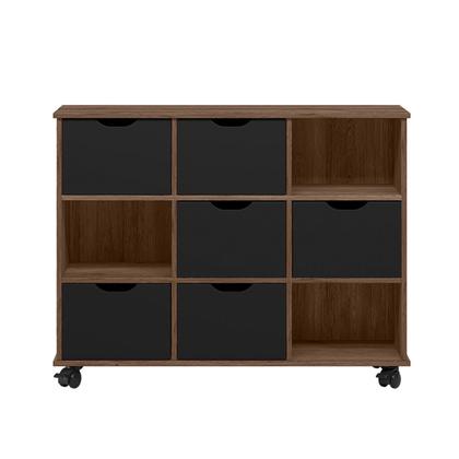 Imagem de Nicho Organizador c/ 6 Gavetas com Rodízio Roterdã Q01 - Doce Sonho Móveis