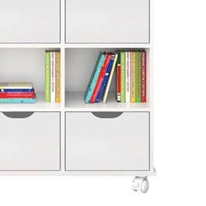 Imagem de Nicho Organizador com Rodízio e 6 gavetas Branco - FdECOR