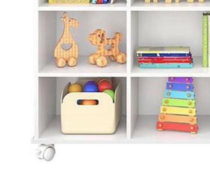 Imagem de Nicho Organizador com Rodízios Branco - FdECOR