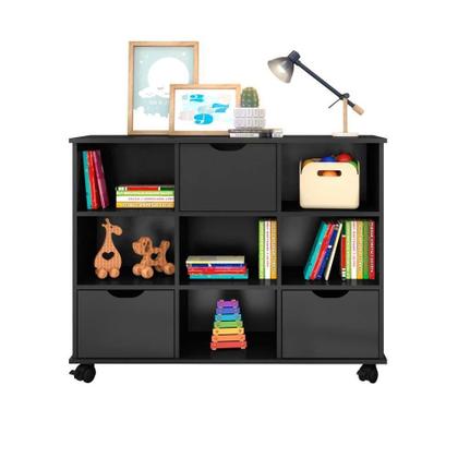 Imagem de Nicho Organizador Com Rodízios Toys 9 Gavetas Q01 Pto/pto - Mpozenato