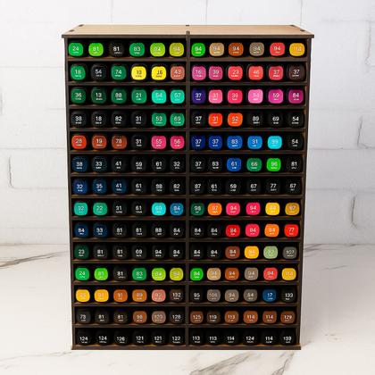 Imagem de Nicho Organizador Expositor P/ 168 Canetas Canetinhas Touch