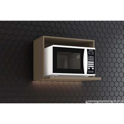 Imagem de Nicho para Cozinha Suporte p/Microondas Connect 60x44cm Duna - Henn