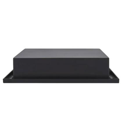 Imagem de Nicho para Embutir na Parede 30 x 60cm Preto Vulcano Matte Metasul