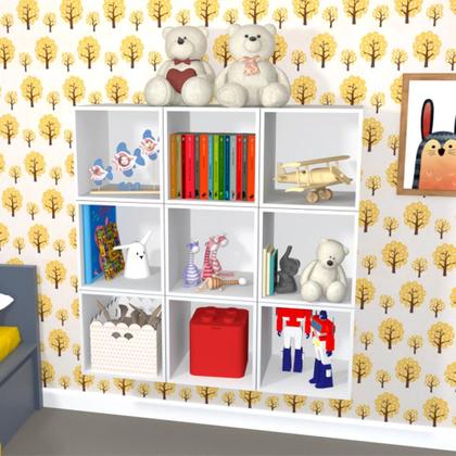 Imagem de Nicho Quadrado Cubo III Branco