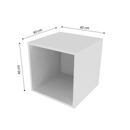 Imagem de Nicho Quadrado Cubo III Branco