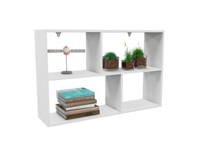 Imagem de Nicho Retangular Prateleiras 60Lx38Ax15P BRANCO