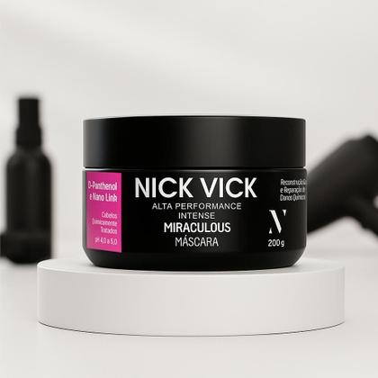 Imagem de Nick Vick Alta Perf Reestruturador Shampoo Cond. e Mascara