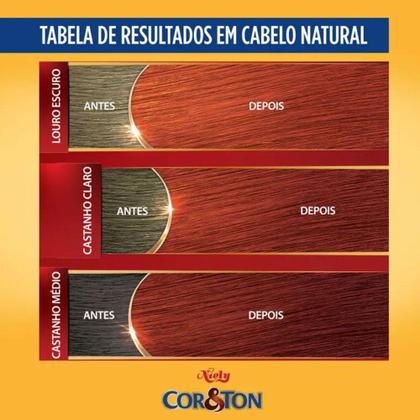 Imagem de Niely Tinta de Cabelo Cor e Ton Coloração-744 Ruiv Acobreado