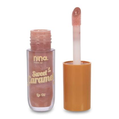 Imagem de Nina Make Up Sweet Caramel Lip Oil Mauve