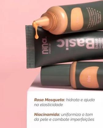 Imagem de Nina Makeup Basic 6 - Base Líquida 25g