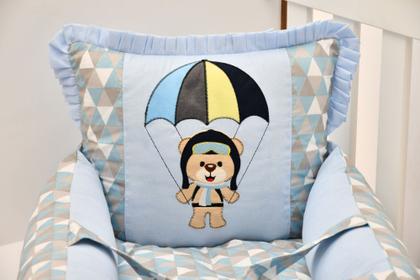 Imagem de Ninho Redutor Berço Bebê Com Almofada Tricoline 100% Algodão MENINA/MENINO