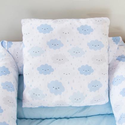 Imagem de Ninho Redutor Berço Portátil Com Almofada para Bebê Menino 2 pcs