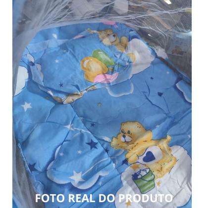 Imagem de Ninho Redutor Portátil para Bebê com Mosquiteiro - BOLINHA