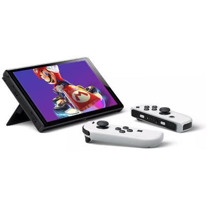 Imagem de Nintendo Switch Oled 64GB 1x Joy-Con Branco Standard - HEGSKAAAA