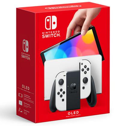 Imagem de Nintendo Switch Oled 64GB 1x Joy-Con Branco Standard - HEGSKAAAA