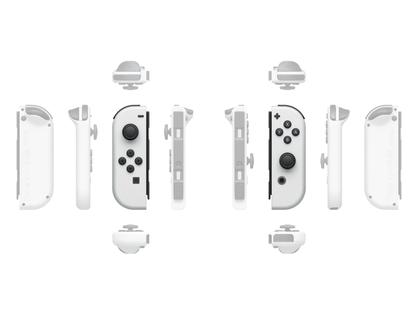 Nintendo Switch OLED 64GB Branco - 1 Par de Controles Joy-Con 7.0