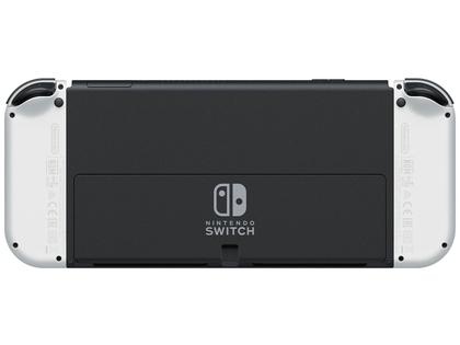 Nintendo Switch OLED 64GB Branco - 1 Par de Controles Joy-Con 7.0