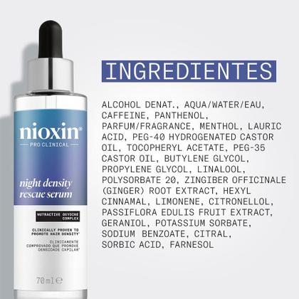 Imagem de Nioxin Anti-Hairloss Night Density Tratamento Serum 70Ml