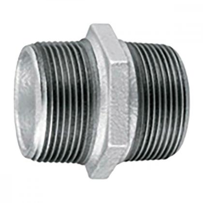 Imagem de Niple Duplo Ferro Galvonizado  Tupy 2