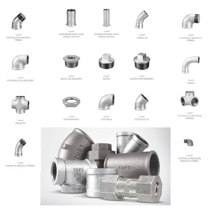 Imagem de Niple Ferro Galvanizado Tupy 2 1/2"