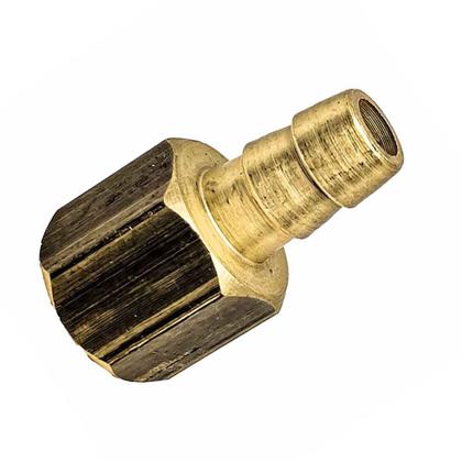 Imagem de Niple para Mangueira Latão 3/8" NPT Fêmea x 3/8" BM