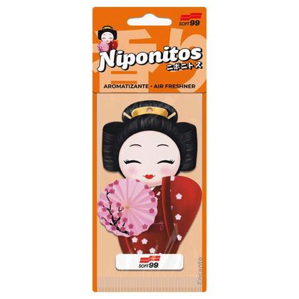 Imagem de Niponitos Gueixa Fragrância Ambar Aromatizante Automotivo - Soft99