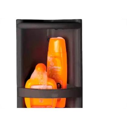 Imagem de Nitronplast Cantoneira P/Banheiro Preto-095/P