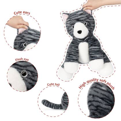 Imagem de Niuniu Daddy Gato de Peluche con Peso 14" 1.5kg