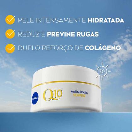 Imagem de NIVEA Creme Facial Antissinais Q10 Power Dia FPS 30