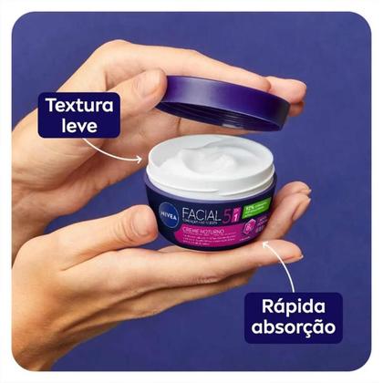 Imagem de Nivea Creme Facial Noturno 5 em 1 100G
