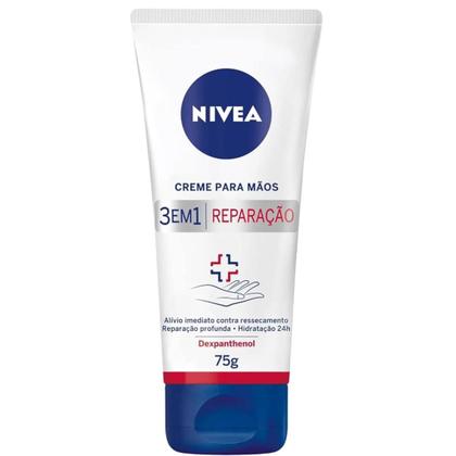 Imagem de Nivea Creme para Mãos 3 em 1 Reparação - 75g