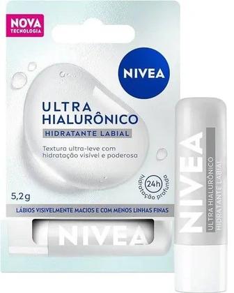 Imagem de Nivea hidratante labial ultra hyaluronico  5,2g lancamento