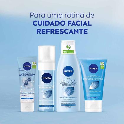 Imagem de NIVEA Loção 2 em 1 - Leite de Limpeza Facial + Tônico Refrescante