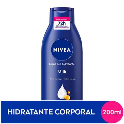 Imagem de NIVEA Loção Deo-Hidratante Corporal Milk Hidratação Profunda 200ml